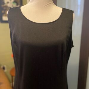 Danny & Nicole Black Sleeveless Dress